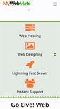 Mobile Screenshot of mywebmate.com
